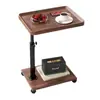 Mesa lateral para sala de estar Amazon junto al sofá, mesa de café pequeña ajustable, mesa de esquina pequeña creativa simple móvil