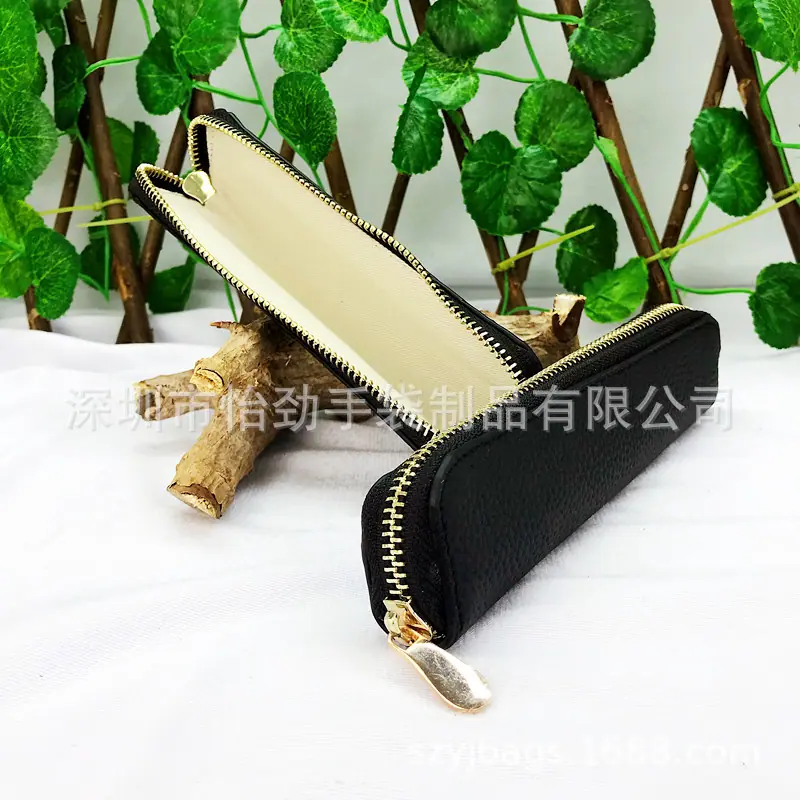 真皮仪器包