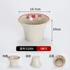 Tigela retrô de melamina dupla felicidade, louça antiga de restaurante de hot pot, tigela tradicional de hot pot estilo urbano vintage dos anos 90 Zhuguangyu