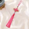 Faça Você Mesmo Mais Vendido Nó Chinês Grande Estoque Borda Dourada Linha Nó Ruyi com Jade Nó Chinês Atacado Direto da Fábrica