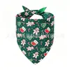 E-commerce Transfronteiriço Produtos para Pets Lenço Triangular Lenço Triangular de Natal para Pets Bavete Decoração para Pets