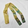 Faixa de cabelo Hanfu estilo chinês antigo faixa de cabelo estilo tinta lenço de seda estilo chinês tinta bambu fita amarrar bolsa cinto acessórios de vestuário