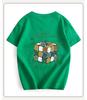 Ropa para niños Camiseta para niños Cuello redondo Manga corta Verano Talla mediana y grande Camiseta para niños Blanca 2022 Nueva camiseta Media manga Moda