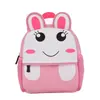 Mochilas escolares para niños de primaria y secundaria, ultraligeras, de material de buceo, mochilas de jardín de infancia con dibujos animados de animales lindos para niños y niñas