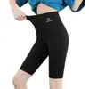 Leggings de tiburón de 5 puntos para mujer para uso en exteriores, shorts base finos anti-exposición de verano 2026, pantalones de yoga deportivos de cintura alta para control de abdomen