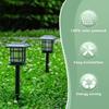 Luz Solar para Césped con Cubierta de Malla Retro LED, Luz de Alta Brillo para Insertar en el Suelo, Luz Cuadrada con Cubierta de Malla para Decoración de Jardín