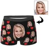 Comercio Exterior Amazon Pod Producción de Una Pieza Ropa Interior Cruzada Boxer Briefs Estampado Digital Patrón para Hombres y Mujeres Fábrica de Boxer Briefs