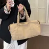 Bolso Tote de Lona de Gran Capacidad 2026 Otoño Nueva Llegada Nicho Lujo Ligero Sensación de Gama Alta Estilo Perezoso Hombro Único Portátil Bolsa Grande