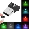 Estoque de Fábrica Envio Direto Luz de Atmosfera Mini USB para Carro Sem Modificação Necessária LED Interno Luz Noturna Luz do Painel Inferior do Carro