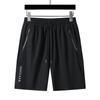 Explosões verão shorts de seda gelada real masculino 80% nylon 20% elastano calça solta respirável esportes ao ar livre