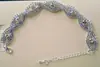 Juego de Joyería Transfronterizo, Collar con Borla en Forma de Cruz, Aretes, Estilo de Lujo Ligero Europeo y Americano, Cadena para la Clavícula, Pulsera para Fiesta de Cena de Novia