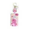 Juego de tarjetas deslizantes para estudiantes Loopy Ruby Little Beaver, tarjeta de comida, tarjeta de autobús, conjunto de protección de documentos de identidad, tarjeta de acceso para mujeres