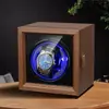 Caja para reloj de madera maciza pura certificada en Alemania, agitador de relojes, caja de carga automática, reloj mecánico, caja para reloj, agitador de relojes, dispositivo de bobinado
