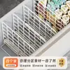 Divisor de partição de freezer, prateleira de painel interno unilateral, grade, prateleira de armazenamento de freezer doméstico, divisor de armazenamento