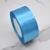 Cinta de Satén de 4 cm en Stock, Cinta de Flores, Decoración de Pasteles, Material Hecho a Mano, Empaque de Cajas de Regalo, Cinta Colorida, Artículo Popular Transfronterizo