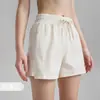 Ropa deportiva de verano de secado rápido, manga corta, para Pilates, entrenamiento, fitness, shorts de yoga de malla holgados y transpirables para mujer