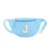 Riñonera Unisex Infantil de Moda con Estampado de Letras y Diseño Único, Bolso Cruzado de un Solo Hombro para Niños, Bolso de Pecho Infantil para Comercio Transfronterizo, Moderno
