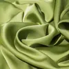 Tela de acetato sintético brillante antiarrugas de doble cara, tela satinada gruesa y suave tipo seda para faldas, pantalones de pierna ancha y cheongsams