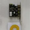 Suministro de tarjeta adaptadora USB 3.0 de 4 puertos PCI-E, tarjeta de expansión PCI de escritorio