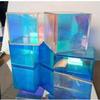 Placa acrílica colorida vidro orgânico placa de cor transparente fosca placa transparente processamento PMMA placa orgânica laser