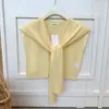 Xale de Proteção Solar de Cor Sólida Fino de Verão, Fashion e Versátil, Capa de Ombro Estilo High-End