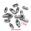 50 piezas de hebilla de cintura de cuentas de acero inoxidable, hebilla de cintura de cerdo, hebilla de cadena de cuentas, hebilla de collar, pulsera, hebilla de conexión, accesorios de joyería DIY