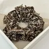 Anillo para el Cabello Estilo Coreano Floral Perezoso de Tela Chifón Intestino Grueso Cuerda para el Cabello Cintura Pequeña Hombre de Alta Calidad Cuerda para la Cabeza Cola de Caballo Grande Flor para la Cabeza