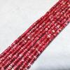 Variedad Transfronteriza de emperadores turquesa africano 2*4mm espaciador cuenta redonda lisa pulsera de mano diy accesorios para collar venta al por mayor