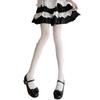Medias blancas puras y sexys estudiante Lolita calcetines niña blanco leche medias suaves anti-enganches ins verano