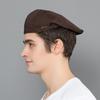 Gorro de Chef Malla Transpirable Ajustable Catering Hotel Panadería Masculino y Femenino Camarero Sombrero de Trabajo Sombrero Cowboy Logo Estampado Bordado Algodón