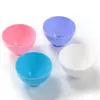 Tigela para máscara facial plástico filme macio ferramenta de mistura tigela de filme mistura tamanho grande pequeno DIY salão de beleza spa disponível maquiagem
