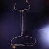 Europa e Estados Unidos acessórios transfronteiriços strass multi-camada Leg cadeia boate personalizada cheia de diamante sexy corpo cadeia feminina Leg chain