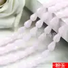 Furo reto gota d'água furo passante cristal contas soltas diy material artesanal acessórios acessórios de cabelo presilha fábrica venda direta atacado