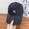 Boné de Baseball Outonal Feminino Escovado com Proteção Solar, Circunferência da Cabeça Grande, Coroa Profunda Nova, Emagrecimento Facial, Aba Larga, Boné Estilo Duckbill, Marca Moderna para Homens