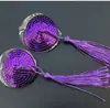 Estilo Niña Grande Lencería Sexy Encaje Morado Transparente Estilo Chica Caliente Deseo Puro Ajuste Delgado Tallas Grandes Conjunto de Uniforme