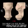 Patas de Muebles de Madera Maciza Patas de Gabinete Estilo Europeo Patas de Flor de Rosa Patas de Mesa Talladas en Madera Patas de Mueble de TV Patas de Gabinete de Baño Talladas Patas de Madera