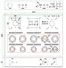 Chasis de Amplificador de Tubos Electrónicos 2A3 300B Kt156 Kt88 El34 Fu50 Fu7 6P3 6V6