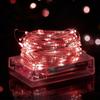 Fio de Luz LED Pequeno Fio de Cobre Luz Caixa de Bateria Fio de Luz Atacado Lanterna Decorativa Guirlanda de Luz Estrela Fio de Cobre Luz Romântico