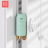 Colgador de Puerta Giratorio de Silicona Bebé Anti-pellizcos Mano Tope de Puerta a Prueba de Viento Clip para Puerta Tarjeta para Puerta de Seguridad Infantil