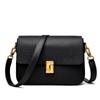 Bolsa Transversal Feminina de Couro Genuíno 2026 Novo Modelo Bolsa de Ombro Vintage de Alta Qualidade Versátil Couro Bovino de Primeira Camada Bolsa Quadrada Pequena