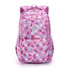 Cross-Border Primary School mochila meninas descompressão respirável grau três ou quatro padrão geométrico grande capacidade mochila dupla moda