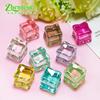 Cubo de Gelo Simulado Cubo de Gelo Transparente Saco Surpresa Par Glitter Fino Cubo de Gelo Luminoso Cápsulas de Gelo Pedra de Cristal Bar Adereços para Fotografia