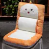 Cojín de Silla Engrosado, Cojín Lumbar, Respaldo, Cojín Integrado para Glúteos Sedentarios de Oficina, Cojín de Asiento de Felpa para Dormitorio de Estudiantes