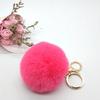 Fábrica direta de pele bola chaveiro roupa pelúcia bola decoração saco pingente carro acessórios DIY acessórios