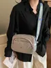 Bolsa de tela simple para mujer 2026 transfronteriza, bolsa de hombro cruzada ligera casual para el día a día, bolsa portátil para teléfono de viaje