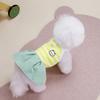 Roupas para cães de estimação roupas para animais de estimação primavera e verão urso de pelúcia saia princesa para animais de estimação 24 saia suspensório para estudantes