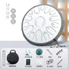Instrumento Musical de la Marca Ethereal Drum para Principiantes Tambor de Mano de 22 Tonos Tambor Vacío de 15 Tonos Profesional Le De Zhul De Zhul