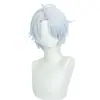 Peluca Lingqi Bai'Er Honkai: Estilo de Cabello Corto Rizado de Fibra de Alta Temperatura Cosplay de Bai'Er de Star Rail