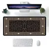 Mouse Pad, Ampliado e Espessado com Borda Reforçada, Tamanho Grande para Uso no Escritório, Mousepad de Alta Qualidade para Meninas, Protetor de Mesa Resistente a Manchas