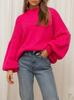 Suéter Casual Holgado para Mujer